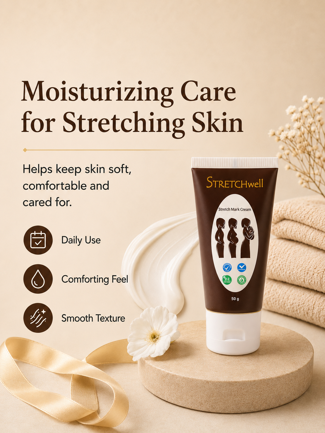 Stretchwell — Centella asiatica and shea butter key ingredients